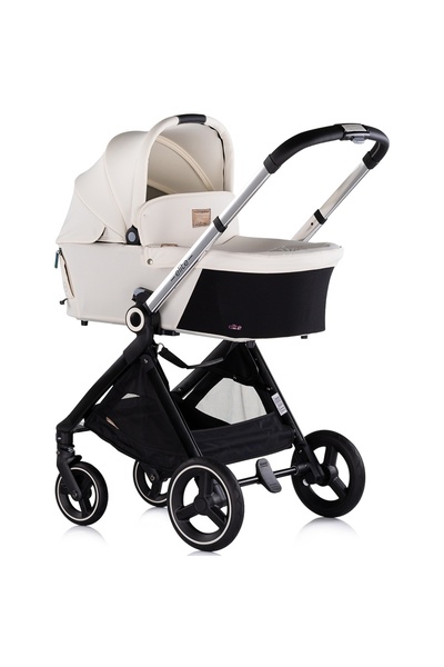 Chipolino 3 in 1 Elite baby stroller biscuit