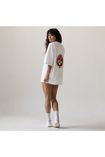 OEM Oversized T-shirt with Super Mario graphics