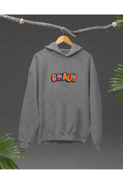 Nulivez Barca Goal Design Printed, High Quality Unisex Oversize Hoodie