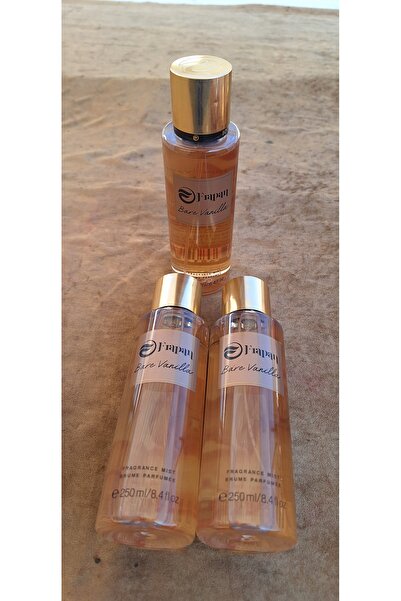 Frapan 3 ADET Bare Vanilla Vücut Spreyi 250 ml