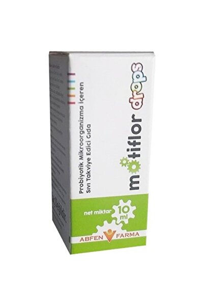 Abfen Farma Motıflor Drops Probıyotık Damla 10 Ml