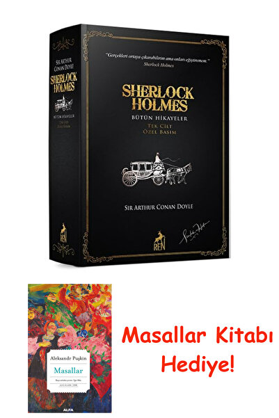 Alfa Yayınları Sherlock Holmes Bütün Hikayeleri Tek Cilt Özel Basım + Masalla...