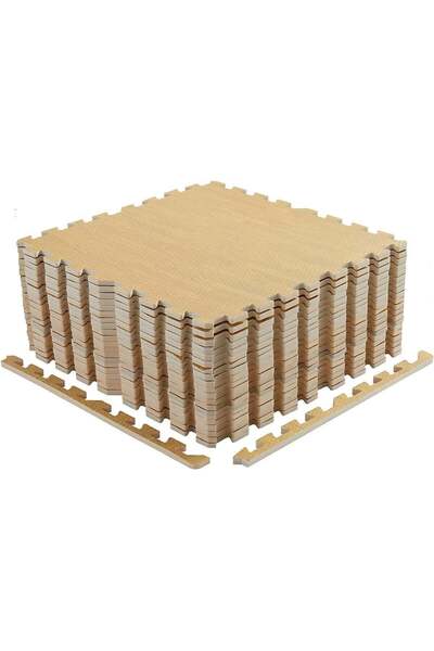 Generic Kangaroo Exercise Puzzle Mat, 12 Pieces of Interlocking Foam