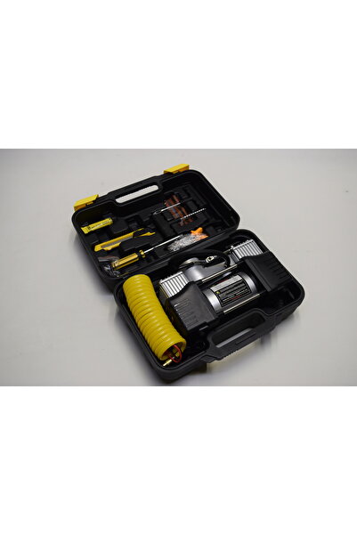 NURPAR Lastik Tamir Takımı ve Kompresör Seti Çift Silindirli Pompa