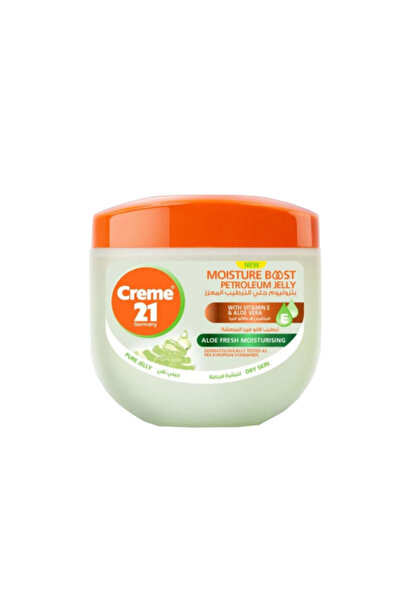 Creme 21 الفازلين - مرطب منعش بفيتامين E والصبار - 300 مل