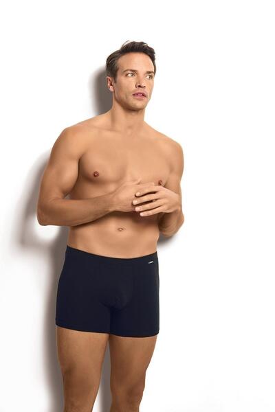 Jiber Men's Non-Marking Rubber Like Modal Cotton 3-Piece Economical Pack Boxer