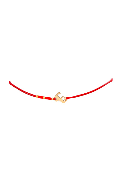 Ermara Jewelry Bracelet with initial 'E' in 14K gold
