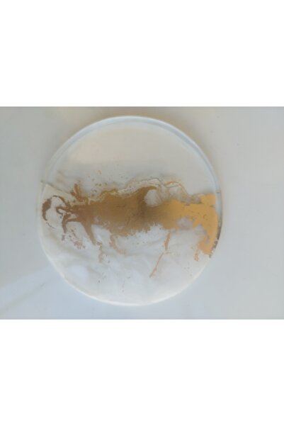 karelim home 2-Piece Coaster Epoxy Stylish Presentation Special Series