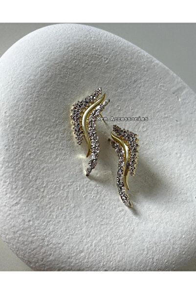 MİZU AKSESUAR 14K VİP ZİRKON KÜPE