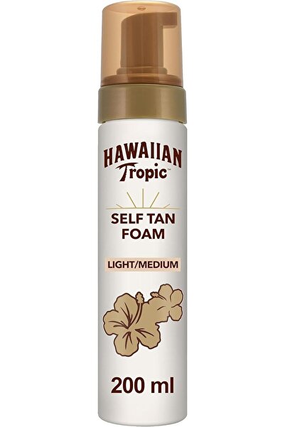 Hawaiian Tropic Self-Tanning Foam light/medium, 200 ml
