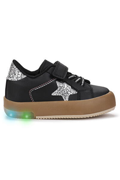 KARAMAZI Rena Daily Velcro Lighted Baby Girl Sports Shoes