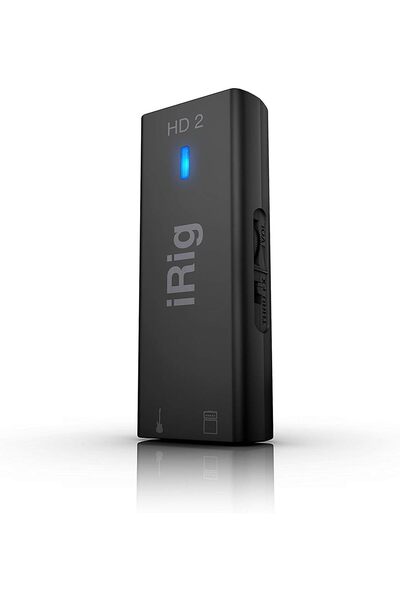 IK Multimedia واجهة صوت جيتار iRig HD 2 لأجهزة iPhone وiPad وMac وiOS والكمبي...