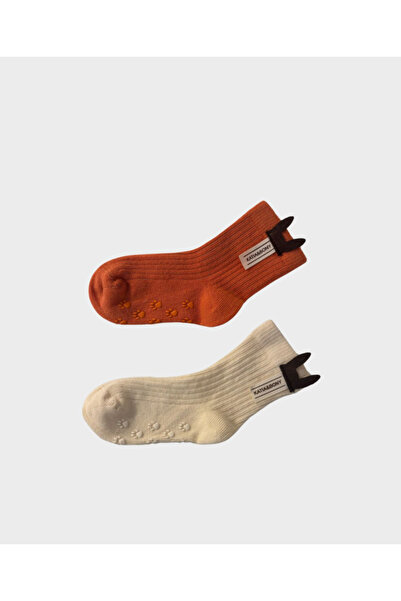 Katia&Bony 2-Piece Socket Socks with Baby Accessories