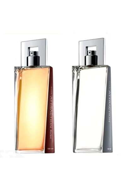 AVON Set Attraction for Her and Him, - Eau de Parfum for Her 50 ml and Eau de Toilette for Him 75 ml