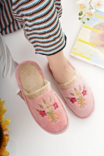 Modafırsat Γυναικείες παντόφλες εσωτερικού χώρου, βελούδινες που πλένονται, με επένδυση από μαλλί, παντόφλες από γούνα, πακέτο προσφοράς για επισκέπτες, παντόφλες νύφης