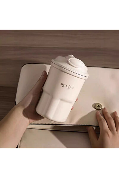 Customx New 316 Stainless Steel Coffee Mug Double-Layer Vacuum Cup Portable C...