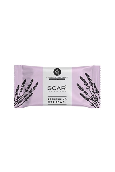 Scar Professional مناشف مبللة منعشة برائحة اللافندر، تهدئة فورية وانتعاش، 25 ...