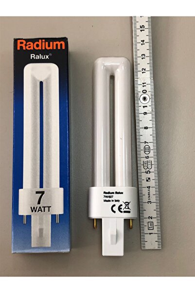 Radium 2 ADET PLS 7W/827 2P 400 LÜMEN 2700 KELVİN SARI LAMBA