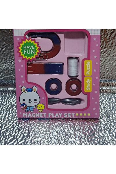 Packing Size 15*11.5cm Toy Magnet Game Experiment Set Great Toy Native For Kids