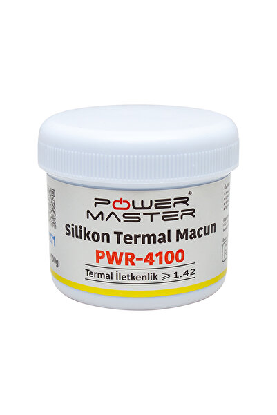 Powermaster PWR-4100 Beyaz Termal Macun 100 Gram 1.42W/M-K