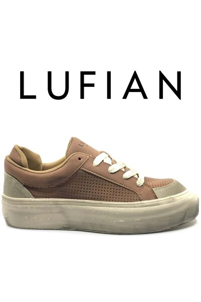 Lufian 111230259 Allan Sneaker Men's Leather Shoes Brown