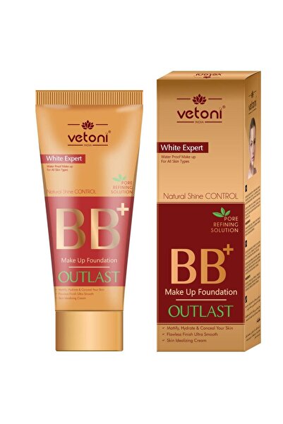 BB Vetoni Make Up Foundation Out Last (White Expert ) 60ML ( Pack of 12 Pieces)