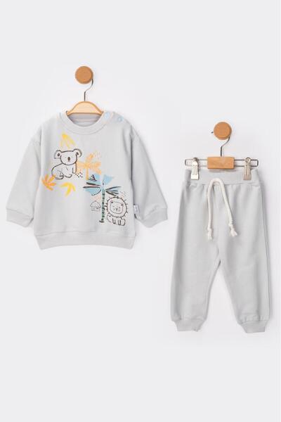 baby flamindo Printed 2-Ply Baby Set