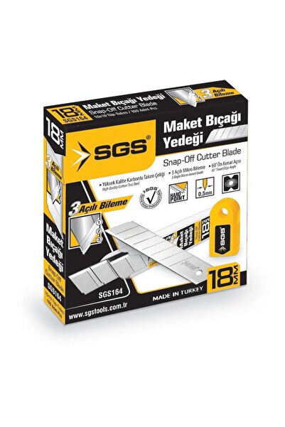 SGS MAKET BIÇAĞI YEDEĞİ (PK/100 ADET) (0,50MM)