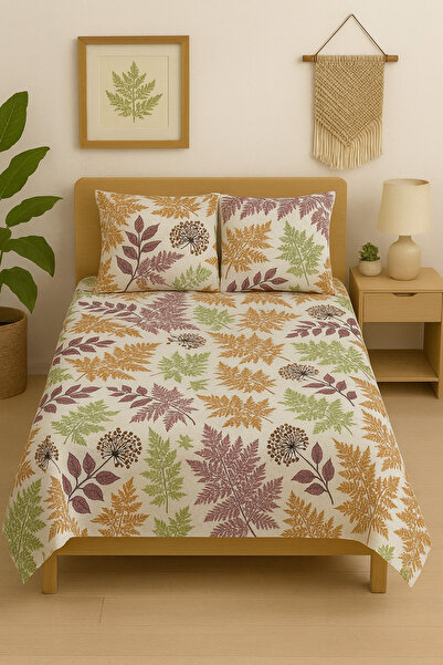 Madame Home 200*220 Pique Bedspread with Fiber Filling, Patterned Quilted, Without Pillow