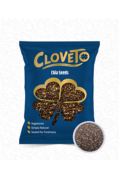 cloveto بذور الشيا ٥٠٠ غرام - ١٠٠٪ طبيعي، غني بالألياف والبروتين، غذاء خارق للعصائر والوصفات
