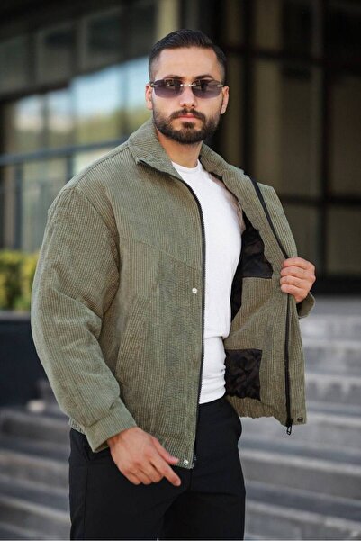 BASEL.CO Дизайн Oversize Внутрішня частина з капітоне наповненням Вельветовий піджак