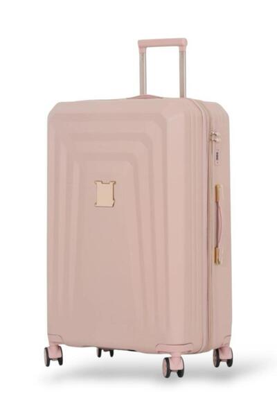 DİMA Dabsh Bride Travel Bag Set - 5 pieces, including 3 trolley bags and 2 makeup bags - with double covers - and an expansion zipper