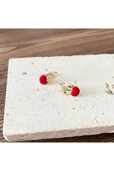 ATELİER GİZEM Xuping kararmaz gold çelik çocuk küpesi