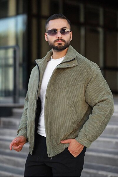 BASEL.CO Дизайн Oversize Внутрішня частина з капітоне наповненням Вельветовий піджак