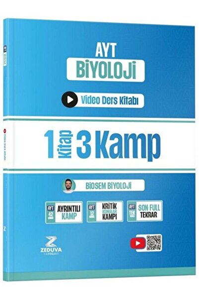 Genel Markalar Zeduva 2026 YKS AYT Biosem Biyoloji Video Ders Kitabı - Semih ...