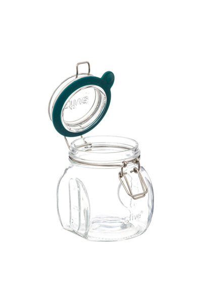 Five Simply Smart Jarro Glass Jar with Clip Closure 500 ml