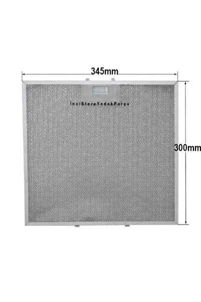 Class HCA 63640 Z 60 CM YATAY CAM Aspiratör Davlumbaz İçin Alüminyum Filtre 3...