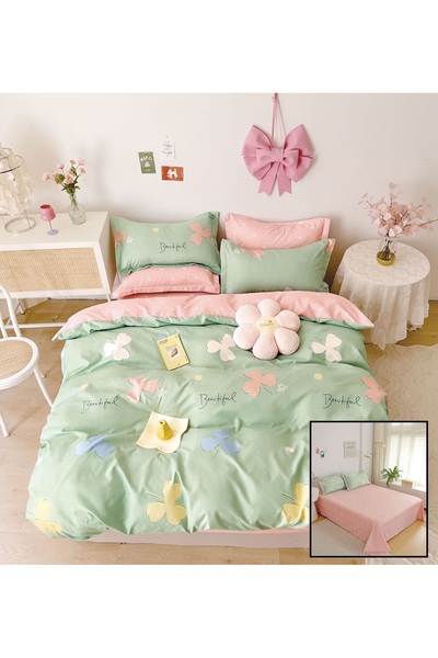 OEM Double bed linen, Finet, Pucioasa, 6 pieces