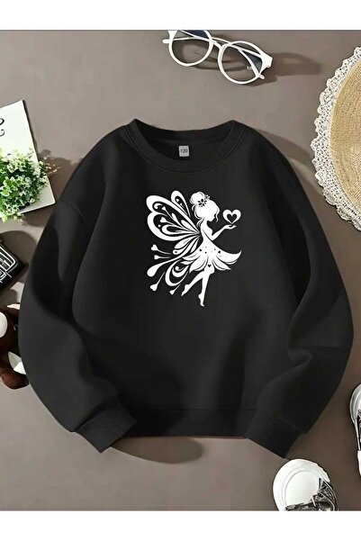 tkn your style Φούτερ Oversize με σχέδιο εκτύπωσης FAIRY GIRL