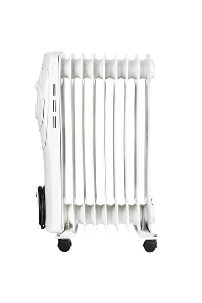 Hausberg Calorifer electric HB-8910AB, 2000 W, 9 elementi, 3 nivele de putere...