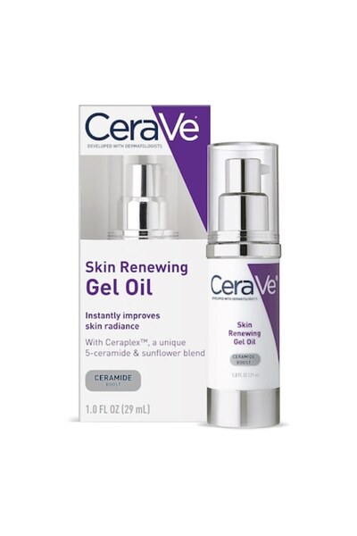 CeraVe Ser de Fata, CeraVe, Skin Renewing Gel Oil, Anti-Aging, Anti-Wrinkle, Deep Hydration, with Ceramides