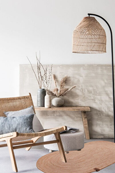 Salvia Dione Decorative Wicker Jute Doormat Front Door Bathroom Balcony Sofa Front Mat Pinterest Style Bohemian Home Non-Slip