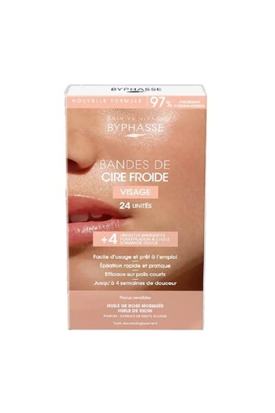 BYPHASSE Ленти за лице с кола маска 24 броя
