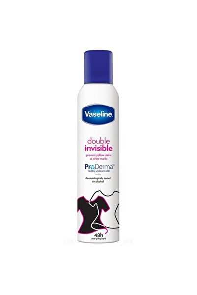 Vaseline Antiperspirant Deodorant, Vaseline, Double Invisible, Proderma, pentru Femei, Hipoalergenic, Protect