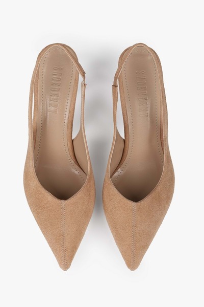 Shoeberry Women's Avoria Ten Suede Stiletto