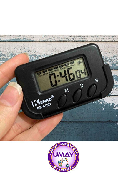 Genel Markalar Dijital Küçük Masa ve Araç Saati, Alarm ve Kronometre Özellikl...