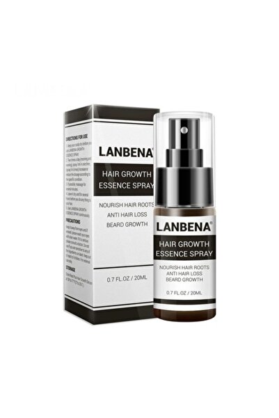 LANBENA Spray, Lanbena, Esență de creștere, împotriva căderii părului, 100%, ...