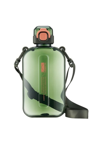 Zamo Μπουκάλι νερού, Zamo®, ορθογώνιο, ρυθμιζόμενο λουράκι ώμου, πλαστικό, στ...