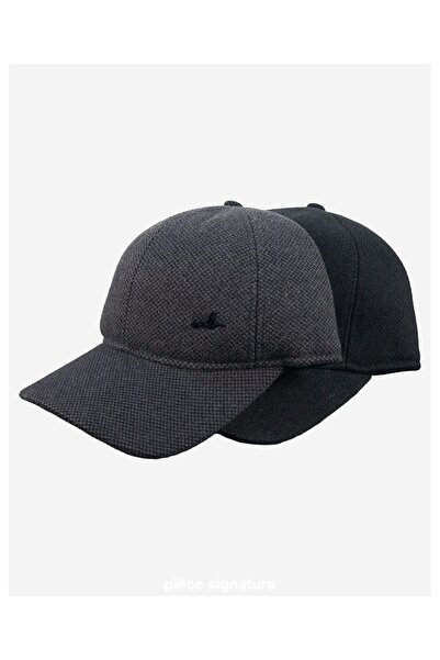 PIECE SIGNATURE 70% Cotton 30% Acrylic, Ear Flap, Soft Fleece Lined, Adjustable Buckle Hat