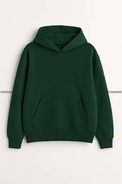 LG LAGULER Unisex Jednobojno 3 niti P Flis i O Oversize kroj Jesen/Zima K Sa ...